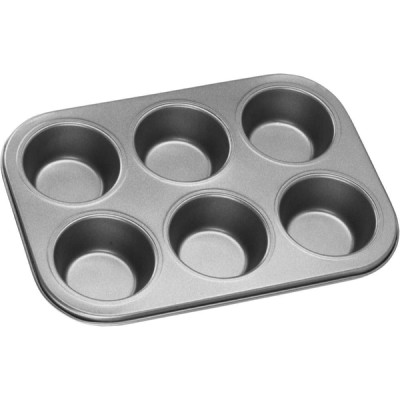 6'lı Muffin Kek Kalıbı 6'lı Muffin Kek Kalıbı