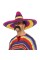 Sombrero Meksika Şapkası Renkli Örme Hasır Yetişkin Boy Sombrero Meksika Şapkası Renkli Örme Hasır Yetişkin Boy