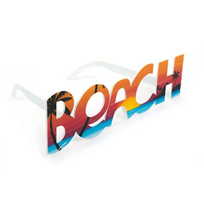 Beach Yazılı Parti Gözlüğü Beach Yazılı Parti Gözlüğü