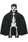 Siyah Renk Yakalı Halloween Pelerini 90 cm Siyah Renk Yakalı Halloween Pelerini 90 cm
