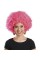 Pembe Renk Kıvırcık Afro Bonus Parti Peruğu Pembe Renk Kıvırcık Afro Bonus Parti Peruğu