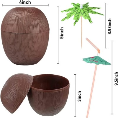 Hindistan Cevizi Pipetli Bardak Hindistan Cevizi Pipetli Bardak