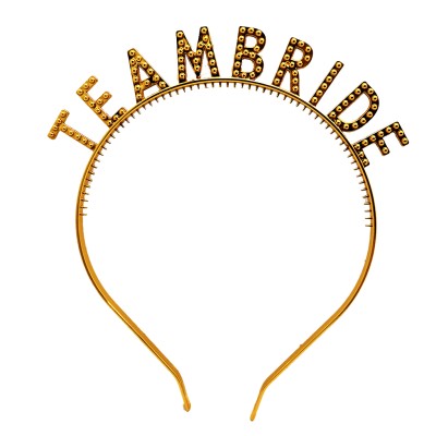 Altın Renk Team Bride Taç – Gelin ve Nedime Tacı Altın Renk Team Bride Taç – Gelin ve Nedime Tacı