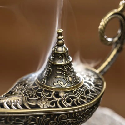 Sihirli Lamba Tasarımlı Tütsülük Sihirli Lamba Tasarımlı Tütsülük
