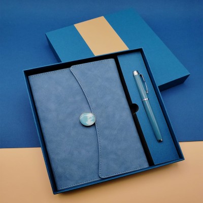 Promosyon Defter Kalem Seti Mavi Renk Promosyon Defter Kalem Seti Mavi Renk