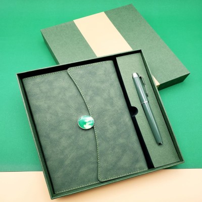 Promosyon Defter Kalem Seti Yeşil Renk Promosyon Defter Kalem Seti Yeşil Renk