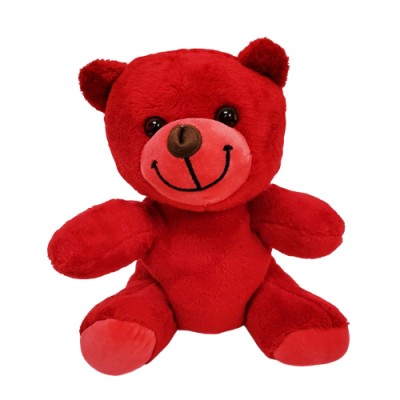 Kırmızı Peluş Oyuncak Ayıcık Kırmızı Peluş Oyuncak Ayıcık