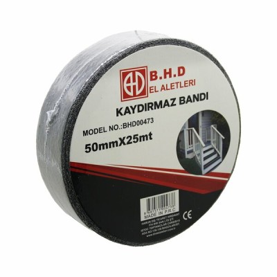 Kaydırmaz Siyah Bant 50 mm X 25 mt Kaydırmaz Siyah Bant 50 mm X 25 mt