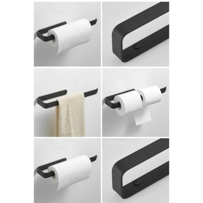 Metal Mat Siyah Havluluk Metal Mat Siyah Havluluk