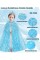 Karlar Ülkesi Elsa Frozen Mavi Pelerin – 80 cm Çocuk Pelerini