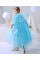 Karlar Ülkesi Elsa Frozen Mavi Pelerin – 80 cm Çocuk Pelerini