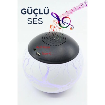 Bluetooth Özellikli Desenli Projektör Gece Lambası Bluetooth Özellikli Desenli Projektör Gece Lambası