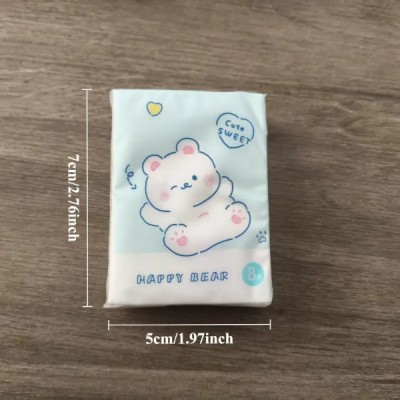 Sevimli Figürlü Çocuk Mendili 9'lu Paket Sevimli Figürlü Çocuk Mendili 9'lu Paket