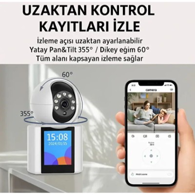 Akıllı Ev Kamerası 2.4 GHz Akıllı Ev Kamerası 2.4 GHz