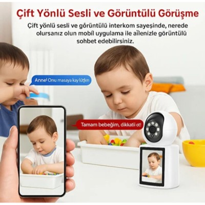 Akıllı Ev Kamerası 2.4 GHz Akıllı Ev Kamerası 2.4 GHz
