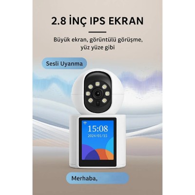 Akıllı Ev Kamerası 2.4 GHz Akıllı Ev Kamerası 2.4 GHz