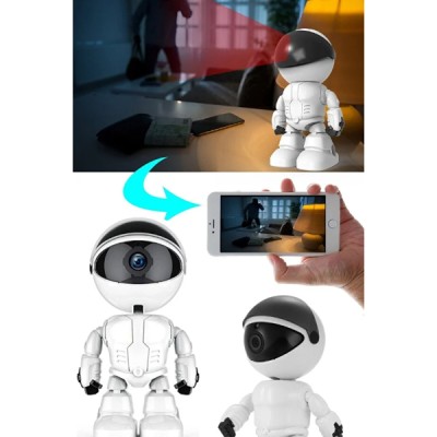 Robot Görünümlü Wi-Fi Bebek Kamerası Robot Görünümlü Wi-Fi Bebek Kamerası
