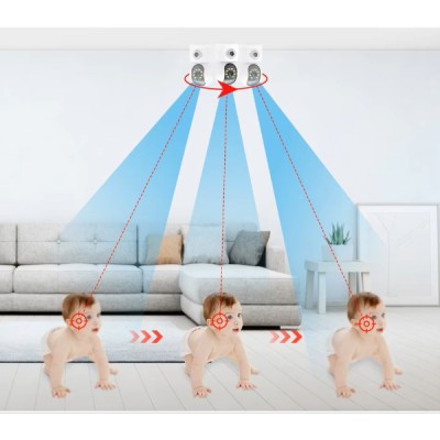 Çift Lensli İç Mekan Wi-Fi Kamera Çift Lensli İç Mekan Wi-Fi Kamera