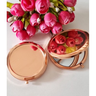 Promosyon Cep Aynası (Rose Renk) Promosyon Cep Aynası (Rose Renk)