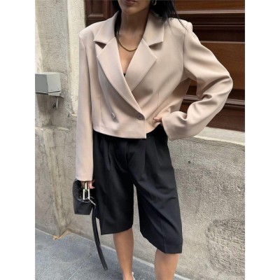 ATLAS CROP CEKET - Bej ATLAS CROP CEKET - Bej