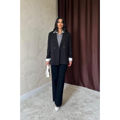Siyah Blazer Ceket Siyah Blazer Ceket