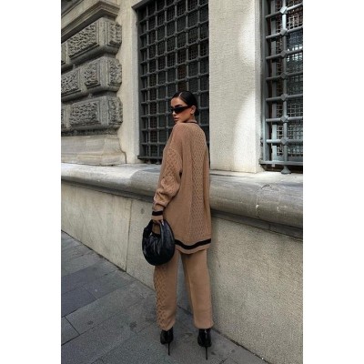 Lunadel Triko Hırka Pantolon Takım 9974 Lunadel Triko Hırka Pantolon Takım 9974