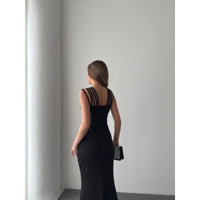 Kadın Omuz çoklu Askılı önü Taş Işlemeli Balık Kesim Janjan Krep Maxi Boy Elbise Kadın Omuz çoklu Askılı önü Taş Işlemeli Balık Kesim Janjan Krep Maxi Boy Elbise