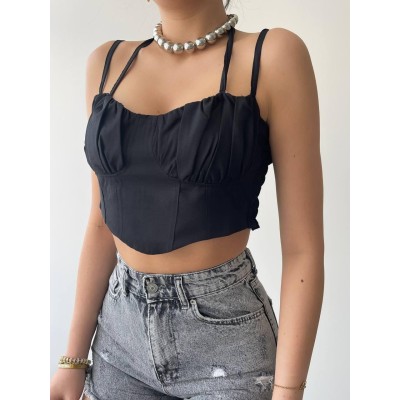 Elix Askılı Büstiyer Crop Elix Askılı Büstiyer Crop
