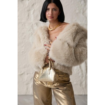 Gold Altın Varaklı Jeans Pantolon Gold Altın Varaklı Jeans Pantolon