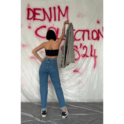 Mavi Boru Paça Jeans Pantolon Mavi Boru Paça Jeans Pantolon