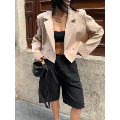 ATLAS CROP CEKET - Bej ATLAS CROP CEKET - Bej