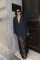 Siyah Çizgili Oversize Ceket Siyah Çizgili Oversize Ceket