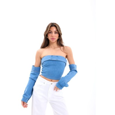 7358 KOT BLUZ-MAVİ 7358 KOT BLUZ-MAVİ