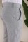 Erkek Slim Fit Likralı Bilek Boy Kumaş Pantolon