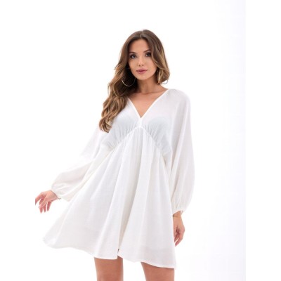 6327 ELBİSE-BEYAZ 6327 ELBİSE-BEYAZ