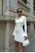 Lilian Cut Out Mini Elbise 2819 Lilian Cut Out Mini Elbise 2819