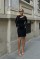 Lilian Cut Out Mini Elbise 2819 Lilian Cut Out Mini Elbise 2819