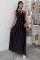 Tek Omuzlu Pile Detay Maxi Elbise 2895 Tek Omuzlu Pile Detay Maxi Elbise 2895
