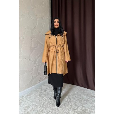 Taba Askı Detaylı Trençkot Taba Askı Detaylı Trençkot