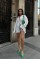 Alina Kol Cut Out Keten Gömlek 3252-08 Alina Kol Cut Out Keten Gömlek 3252-08