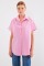 20120 Oversize Kısa Kollu Gömlek - Pembe 20120 Oversize Kısa Kollu Gömlek - Pembe