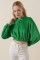 55392 Kadife Crop Bluz - Yeşil 55392 Kadife Crop Bluz - Yeşil