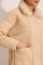 5182 Peluş Detaylı Oversize Şişme Mont - Bej 5182 Peluş Detaylı Oversize Şişme Mont - Bej