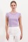 0430 Örme Bluz - Lila 0430 Örme Bluz - Lila