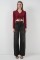 936 Sandy Crop Bluz - Bordo 936 Sandy Crop Bluz - Bordo
