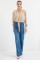 905 Oversize Dökümlü Bluz - Bej 905 Oversize Dökümlü Bluz - Bej