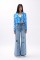 Desenli Crop Ceket Desenli Crop Ceket