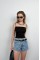 Askı Detay Parlak Triko Bluz Askı Detay Parlak Triko Bluz