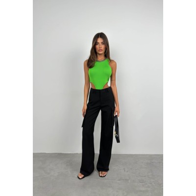 Pencere Detay Yüzücü Bodysuit Pencere Detay Yüzücü Bodysuit