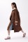 Yaka Detaylı Oversize Trençkot Yaka Detaylı Oversize Trençkot